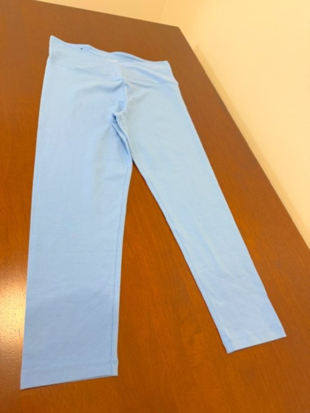 J. Crew Powder Blue Leggings Size M.